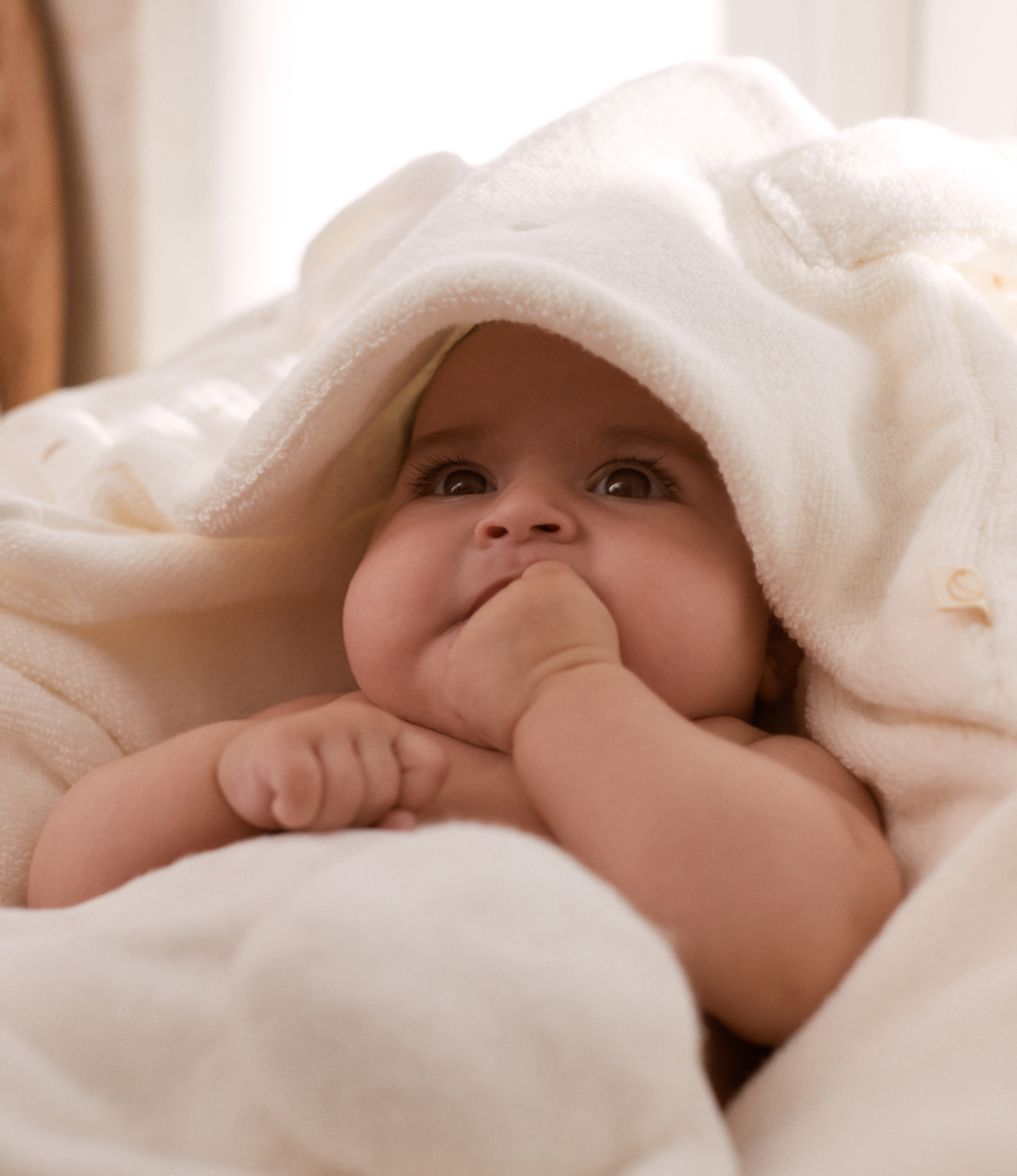 Baby Handtuch Hase | Haus | Bade- und Hygienezubehör | Schmutziges Weiß
